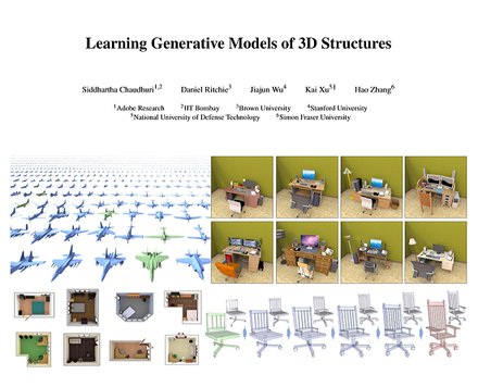 Learning Generative Models of 3D Structures