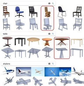 Im2Struct: Recovering 3D Shape Structure from a Single RGB Image