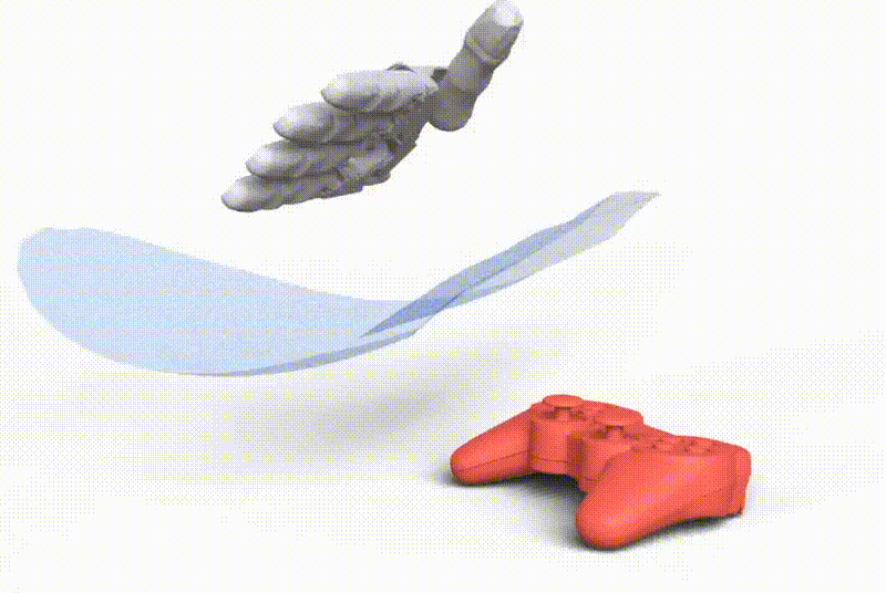 Learning High-DOF Reaching-and-Grasping via Dynamic Representation of Gripper-Ob