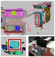 Object-Aware Guidance for Autonomous Scene Reconstruction