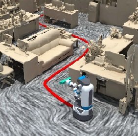 Autonomous Reconstruction of Unknown Indoor Scenes Guided by Time-varying Tensor