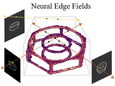 NEF: Neural Edge Fields for 3D Parametric Curve Reconstruction from Multi-view I