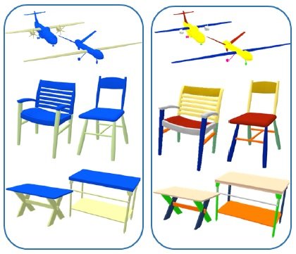 Deformation-Driven Shape Correspondence via Shape Recognition
