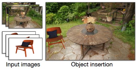 Relighting Scenes with Object Insertions in Neural Radiance Fields